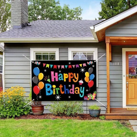 Lienzo Colgante 100x100 Cumpleños Clic Imprenta