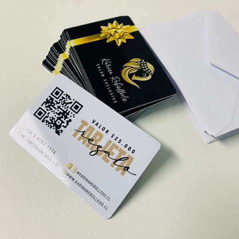 GiftCard PVC Premium Clic Imprenta