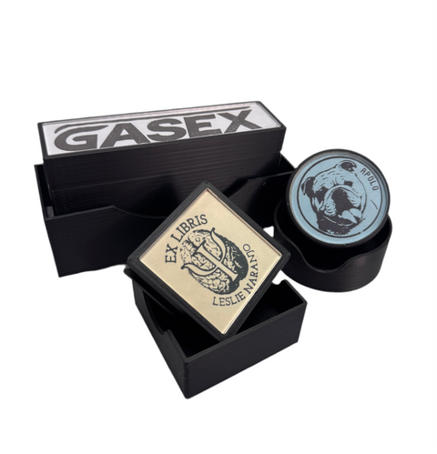 Timbre con Base Recargable con tinta