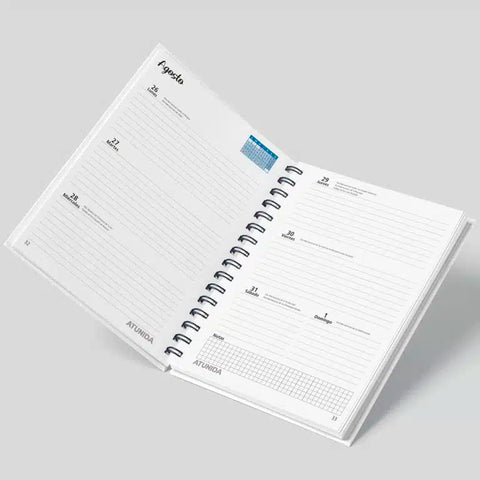 Agenda Anillada - Tapa dura