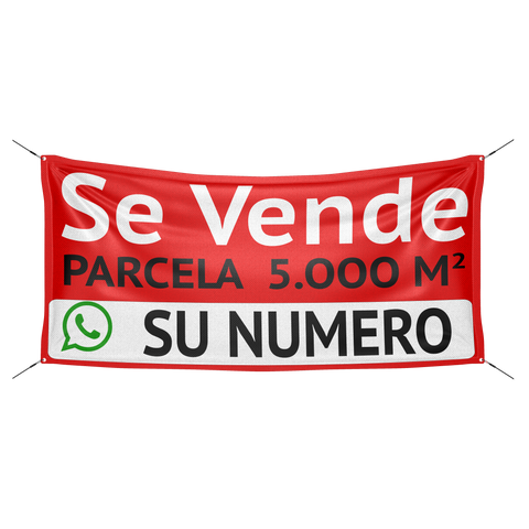 Letrero Personalizado Se Vende PARCELA m2 Clic Imprenta