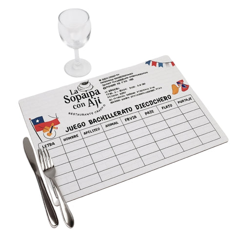 Pack 50 Individual Restaurante
