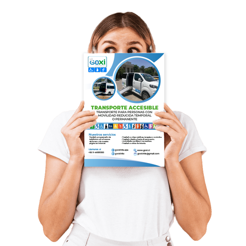 Pack 100 Flyers Grande - 20x30cm - A4 Clic Imprenta