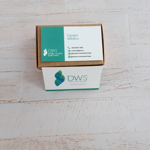 Pack 100 Tarjetas de Visita Mate / No / Ambas caras Clic Imprenta