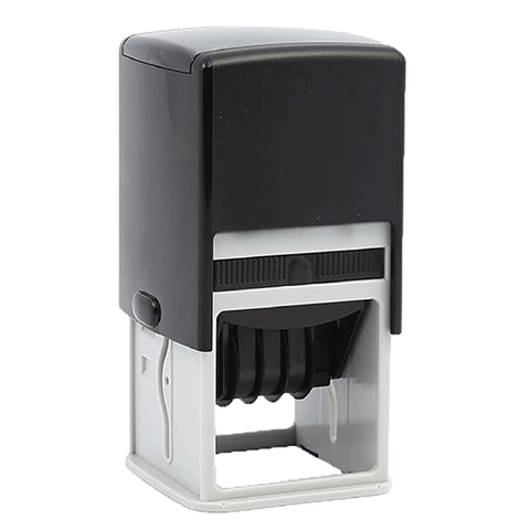 Timbre Automático Cuadrado 4cm Fechador Clic Imprenta