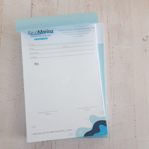 Talonario de Certificado Medico Clic Imprenta
