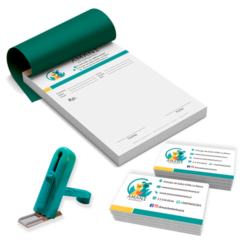 Pack Médico Veterinario Nº2 Clic Imprenta