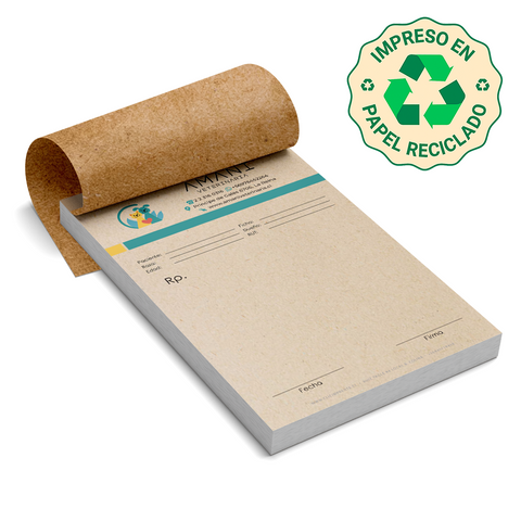 Talonarios Recetas Médicas Papel Ecologico