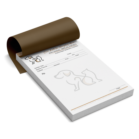 Talonario de Receta Medica Veterinario Mod.22 Clic Imprenta