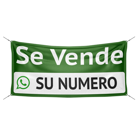 Letrero Personalizado Se Vende color Verde Clic Imprenta