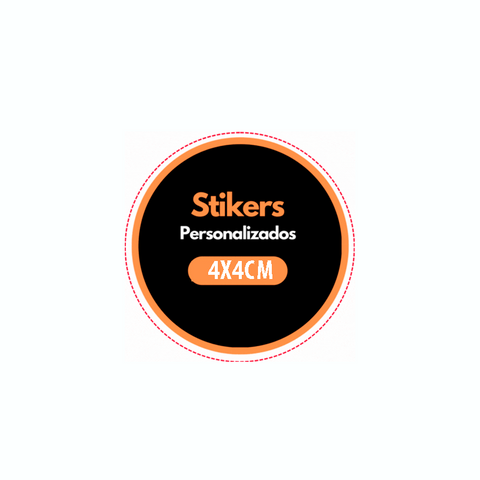 400 Stickers de 4cm Clic Imprenta