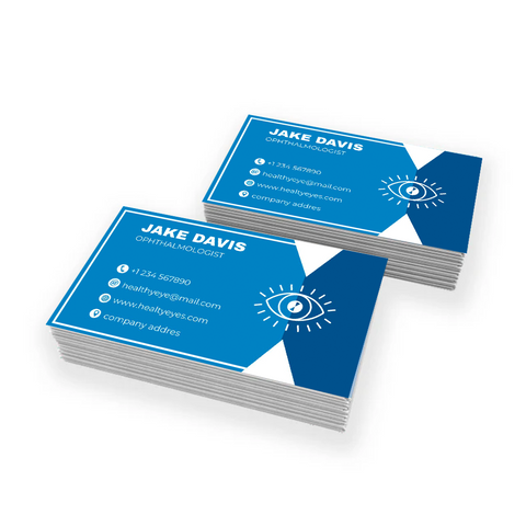 Pack 100 Tarjetas de Visita Oftalmologia
