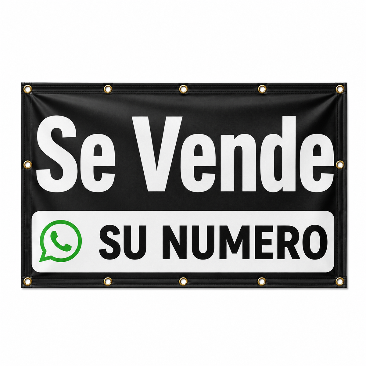 Letrero Personalizado Se Vende color Negro - Muy Pequeño 40x60 cm