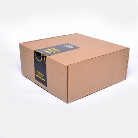 Etiquetas de PVC para cierre de cajas 4x10 cm Clic Imprenta