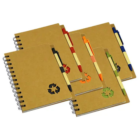 Cuaderno tapa dura ecólogico 13x18cm - MAYORISTA