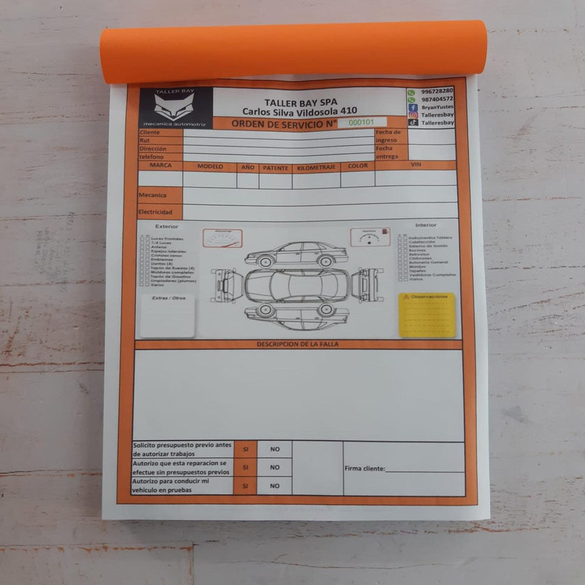Talonarios Personalizados – Clic Imprenta