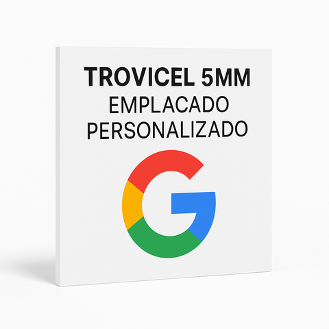 Trovicel 5mm Emplacado Personalizado Resistente