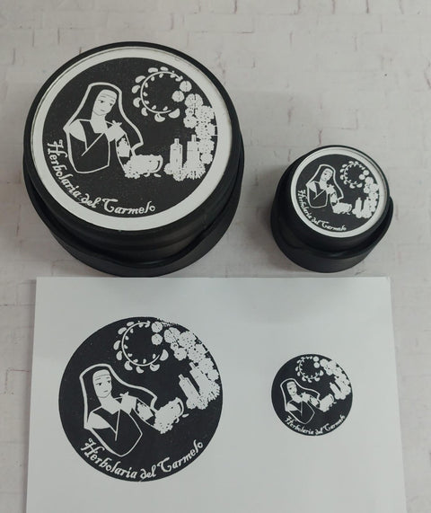 Timbre con Base Recargable con tinta