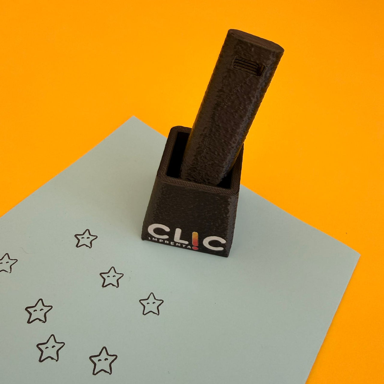 Timbre pequeño 1cm personalizado fidelizacion – Clic Imprenta