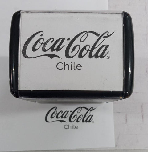 Timbre Rectangular Gigante, Tamaño 7,5 x 5cm Puede llevar Textos y Logos