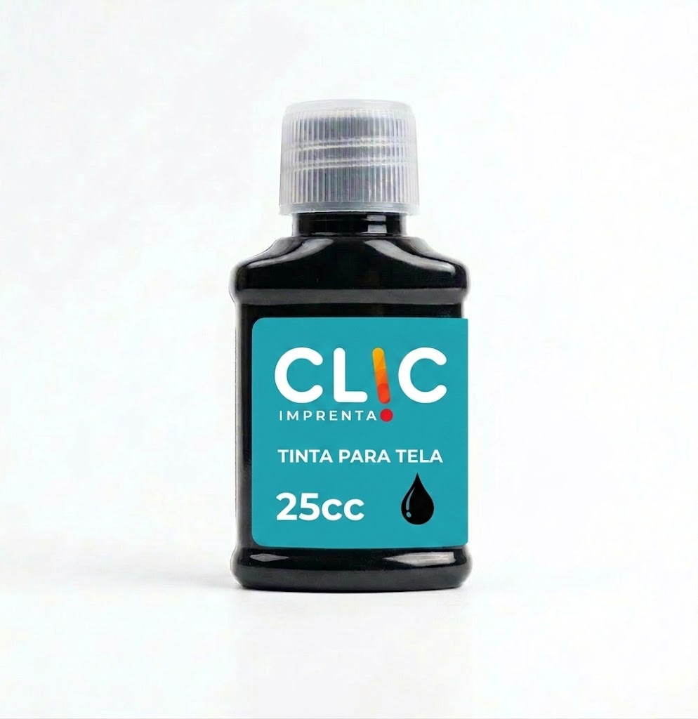 Tinta textil tela - Negro / 20cc