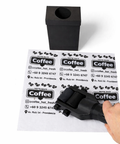 Timbre Roller Stamp Personalizado para Cajas, Bolsas y Tela Kit RollerStamp 5x14cm Clic Imprenta