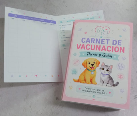 Carnet Control Veterinario - Simple