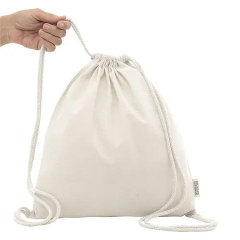 Bolsa mochila de algodón 40x36cm - MAYORISTA