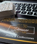 Pack 100 Tarjetas de Visita Mate / Si / Una cara Clic Imprenta