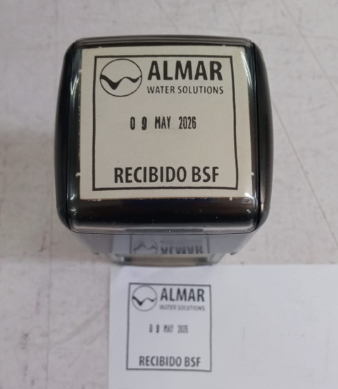 Timbre 940F Automático Cuadrado 4 cm - Fechador