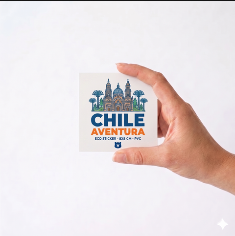 150 Stickers PVC Resistente  de 8cm