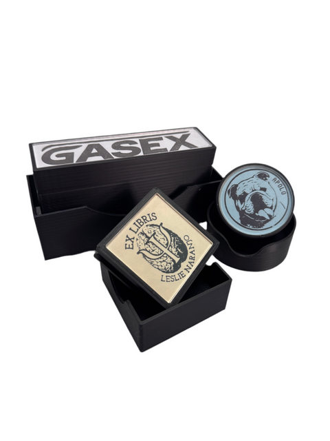 Timbre con Base Recargable con tinta