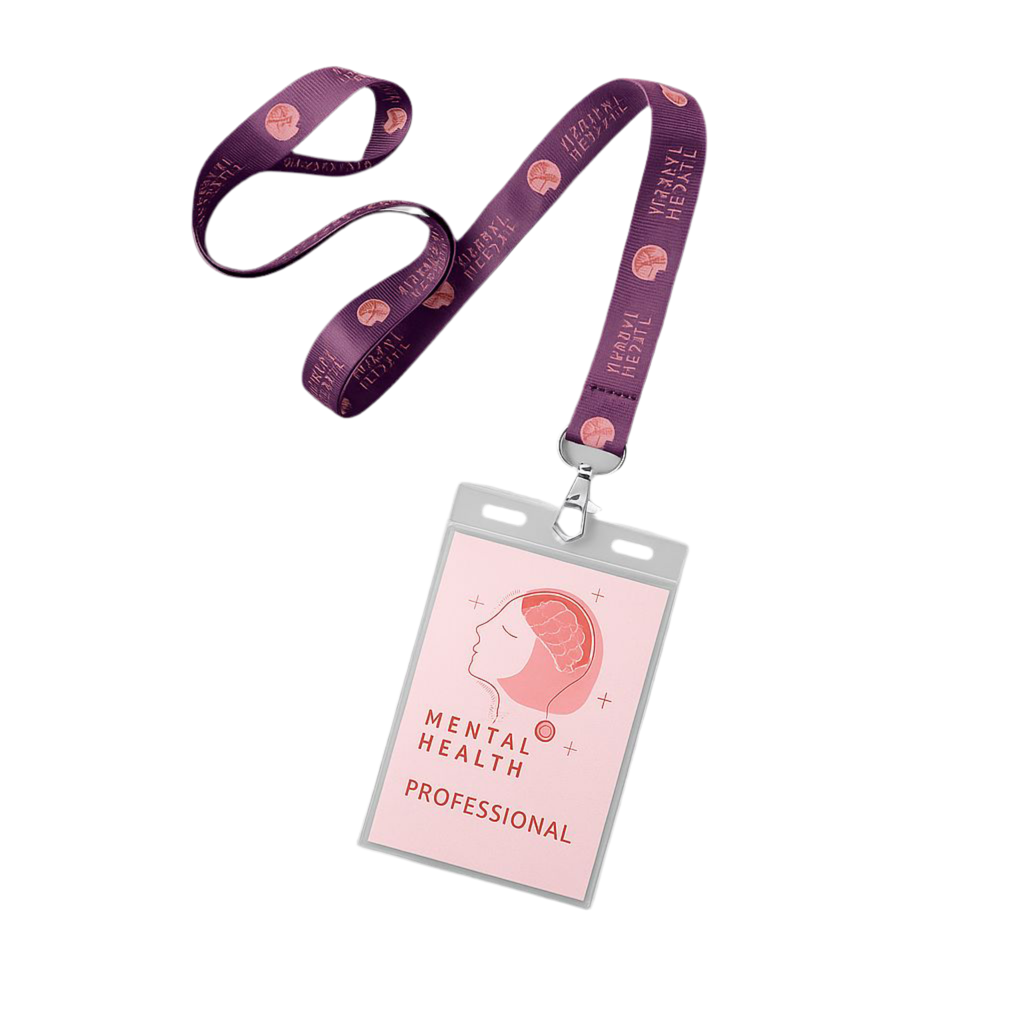 Credencial papel con portacredencial plástico y Landyars Estampado personalizado