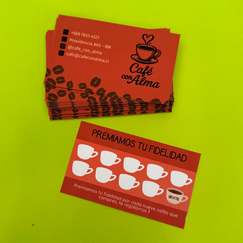 Tarjetas de Fidelizacion