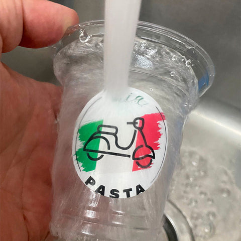 Etiquetas Plasticas para Vasos Resistente al Agua