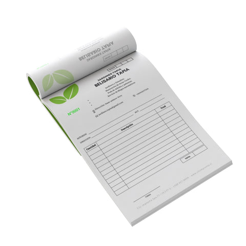 Pack 4 Talonarios 1/2 Carta autocopiativos