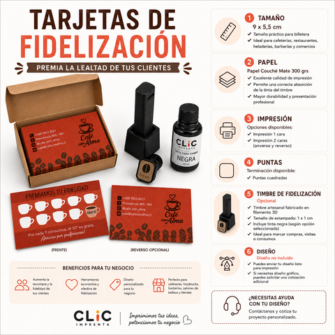 Tarjetas de Fidelizacion