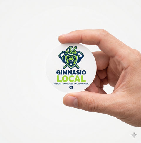 400 Stickers PVC resistente  de 4cm