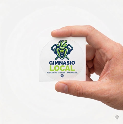 400 Stickers PVC resistente  de 4cm