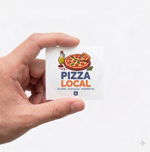 300 Stickers Adhesivos PVC de 5cm