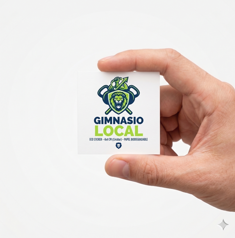 400 Stickers PVC resistente  de 4cm