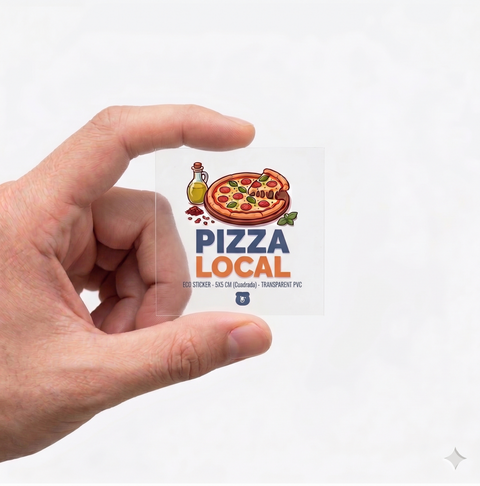 300 Stickers Adhesivos PVC de 5cm