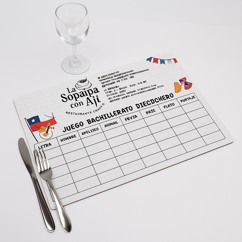 Pack 50 Individual Restaurante