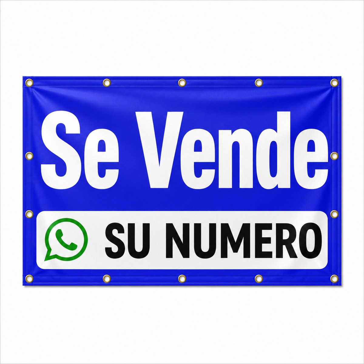 Letrero Personalizado Se Vende color Azul - Muy Pequeño 40x60 cm