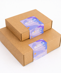 Etiquetas de PVC para cierre de cajas 4x10 cm Clic Imprenta