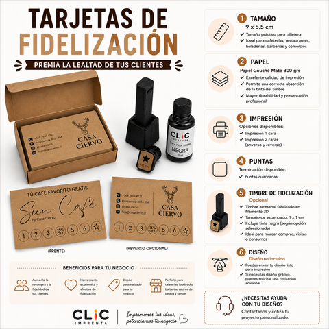 Tarjetas de Fidelizacion KRAFT
