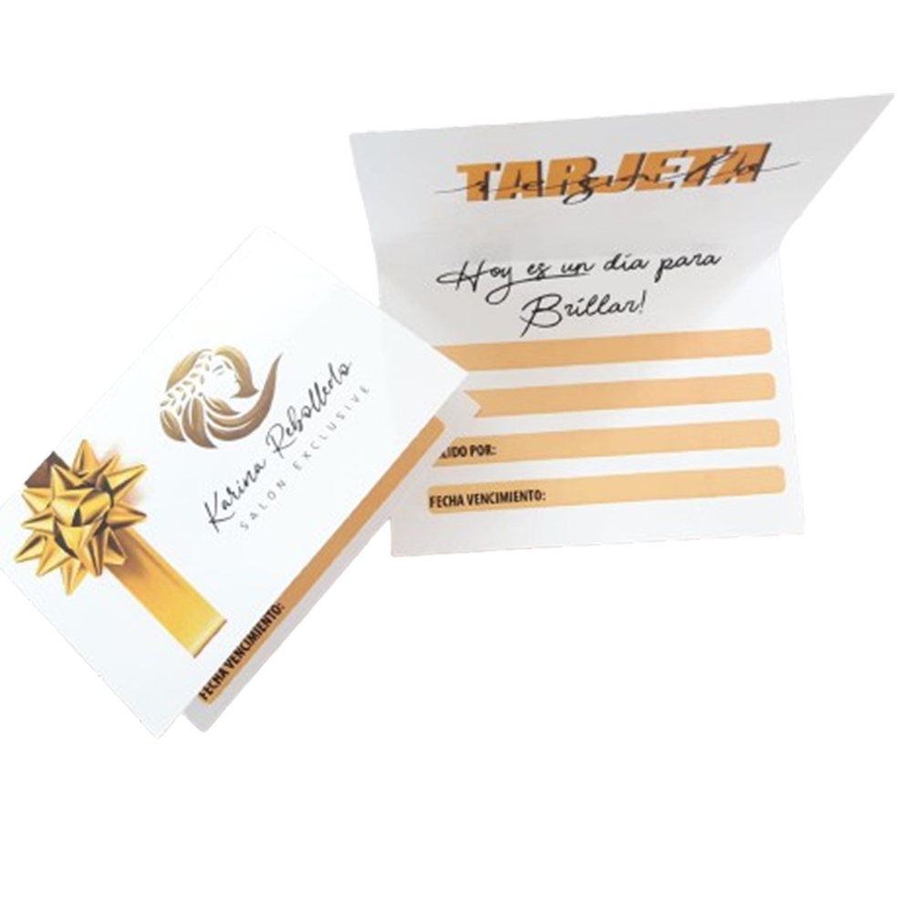 Giftcard papel