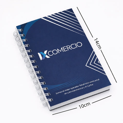 Libreta 10x14cm (A6) personalizada - Tapa dura - POR MAYOR