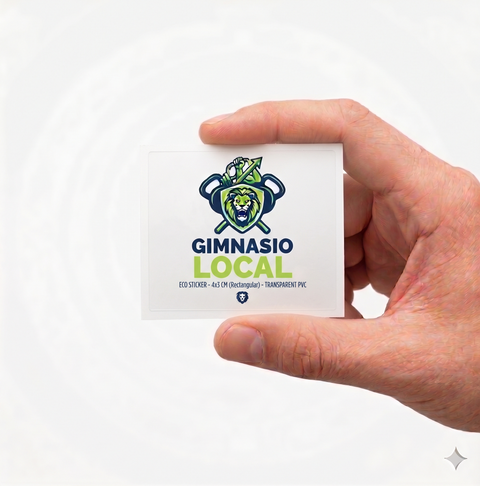 400 Stickers PVC resistente  de 4cm