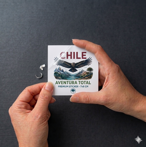150 Stickers de PVC adhesivo resistente 7cm